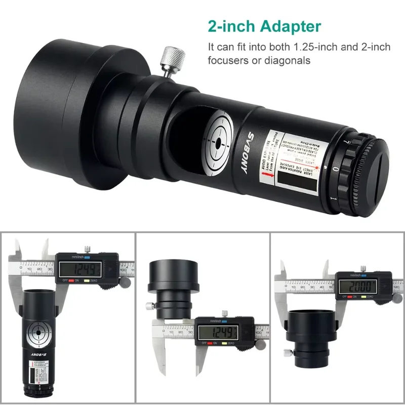 Colimador Svbony 1,25" para Telescópio Refletor Newtoniano