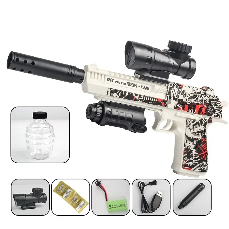 

Electric Desert Eagle Gel Ball Gun Water Paintball Hydrogel Airsoft Pistol Pneumatic Gun Shooting Weapon for Adults Boys