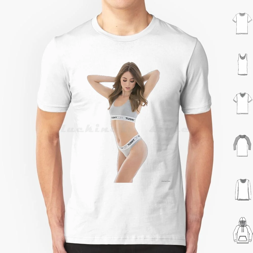 Riley Tushy T Shirt 6xl Cotton Cool Tee Riley Reid Tushy Slim Girl Star Famous Meme