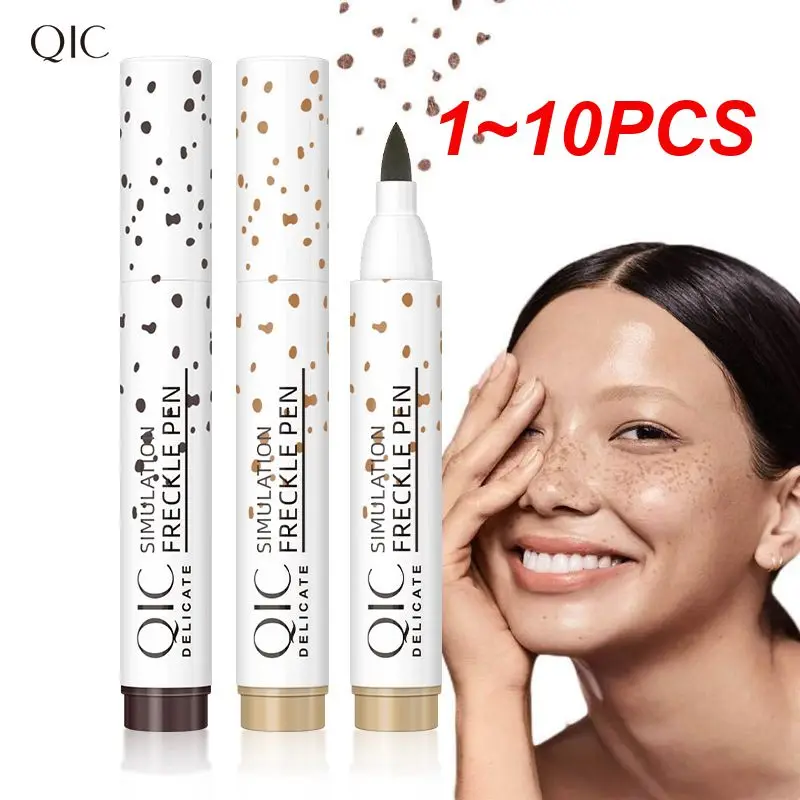 Impermeável Make Up Pen, aplicação sem esforço, de longa duração, aparência natural, fácil de aplicar, caneta delineador, 1-10pcs