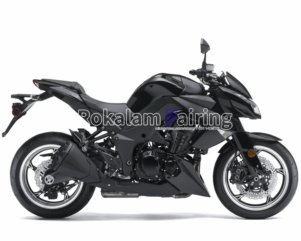 

For Kawasaki Z1000 2010 2011 2012 2013 Z 1000 10-13 Full Black Aftermarket Motorcycle Fairing Kit (Injection molding)