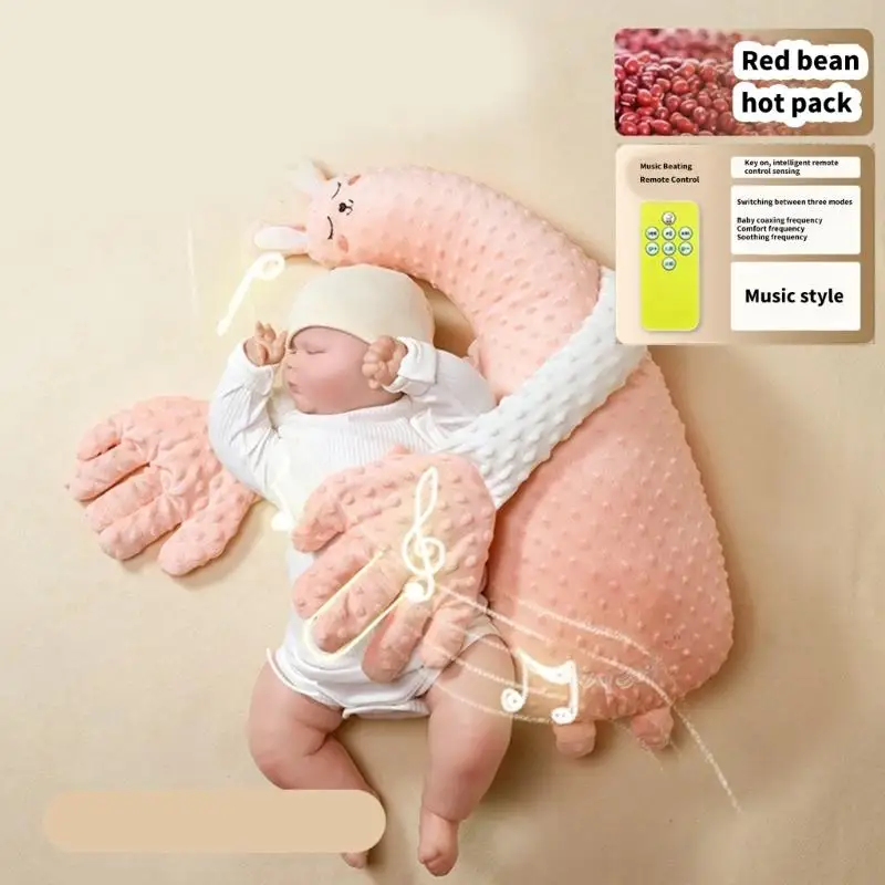 54DF مهدئ يساعد على نوم الطفل، وظيفة الربت التلقائي المريحة لليد مع/لا يوجد 44 أغنية لحديثي الولادة والأطفال الصغار #5