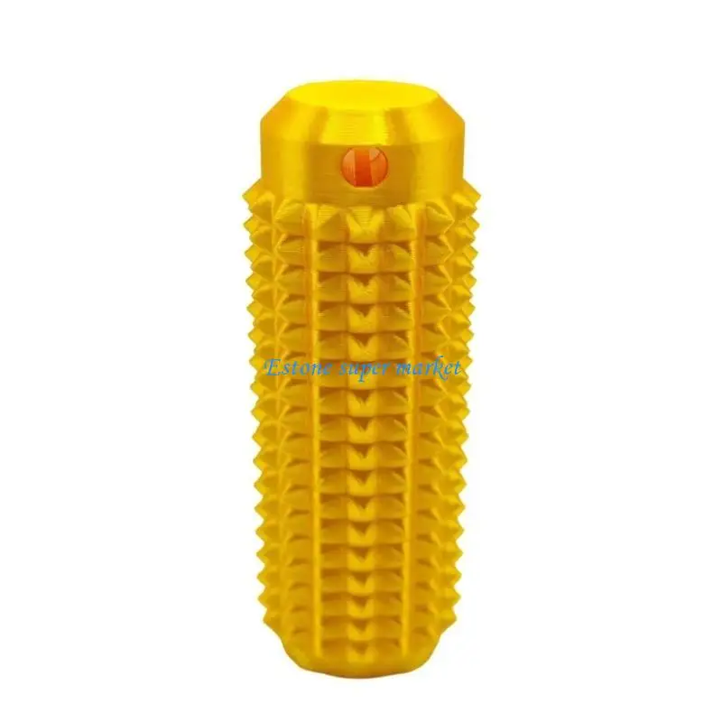 

090B Compact Spiky Grippie Keychain For Anxiety Relief And Sensory Stimulation Sensory Toy Colorful Roller