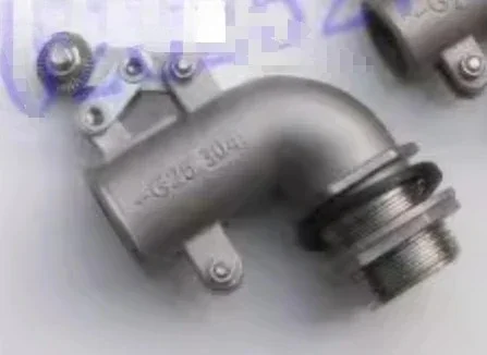 

304 stainless steel 90 ° bend similar Jinke double bar adjustable floating ball valve DN15 20 25 32 40 50