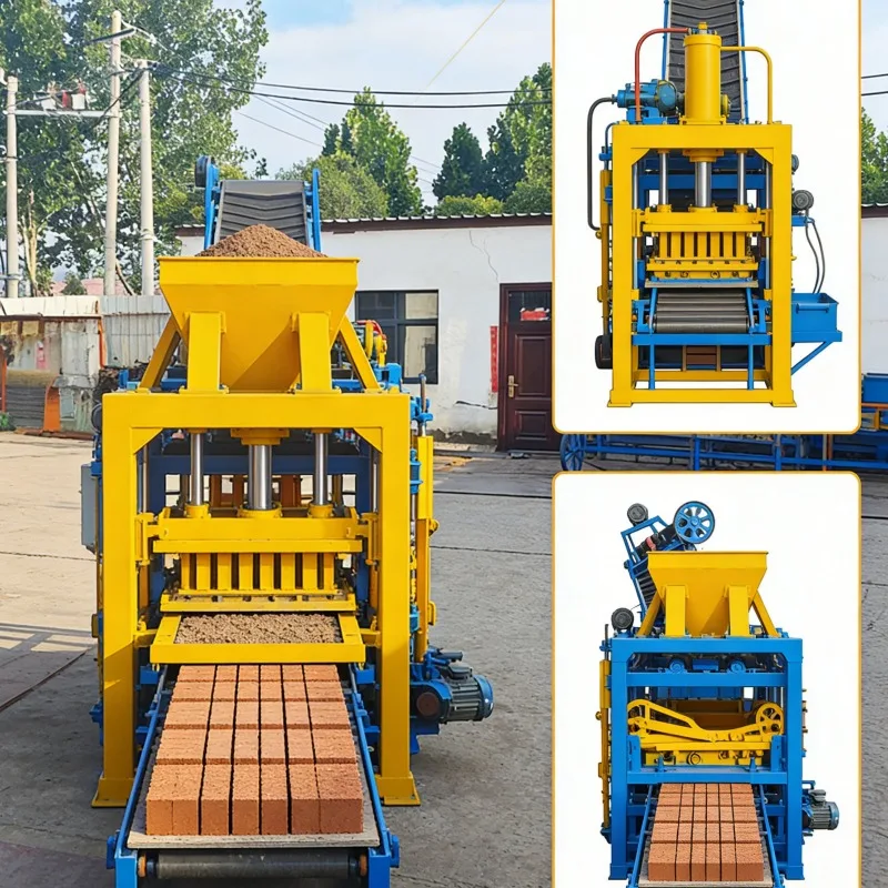 Customized Hydraulic Brick Molding Machine Automatic Concrete Block High Pressure