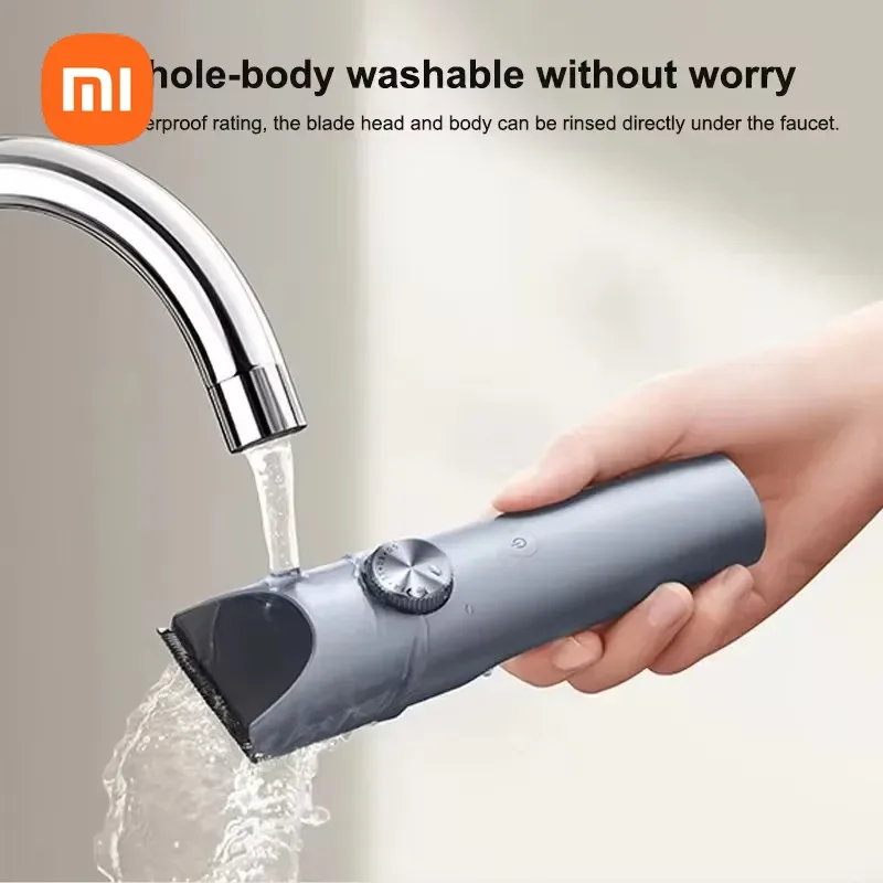 official Xiaomi Mijia Hair Clipper 2 Trimmer Professional Beard Cut Machine IPX7 Waterproof domestic Wireless Haircut Machine