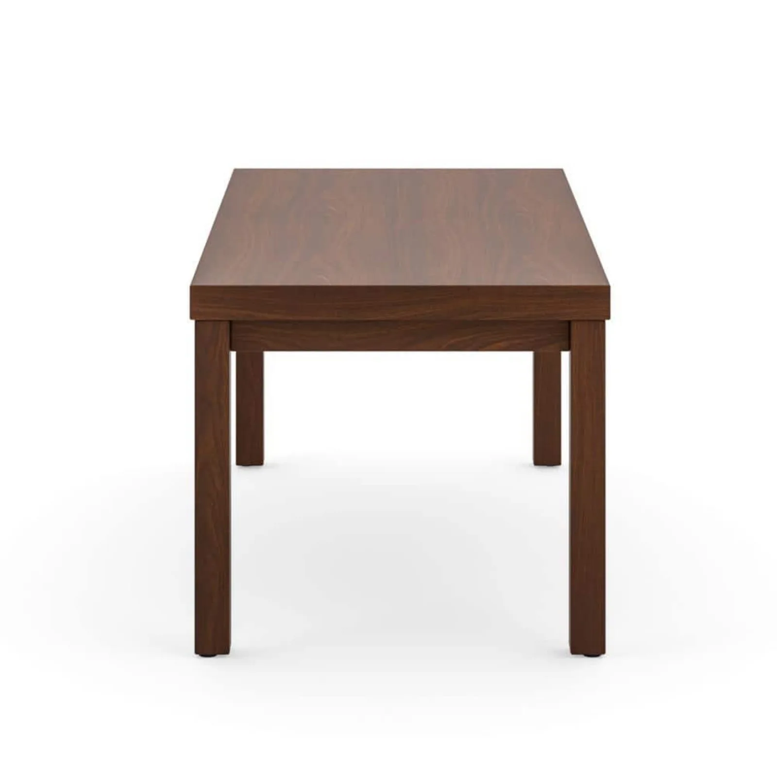 US Merge 36 in. Brown Wood Walnut Rectangular Coffee Table