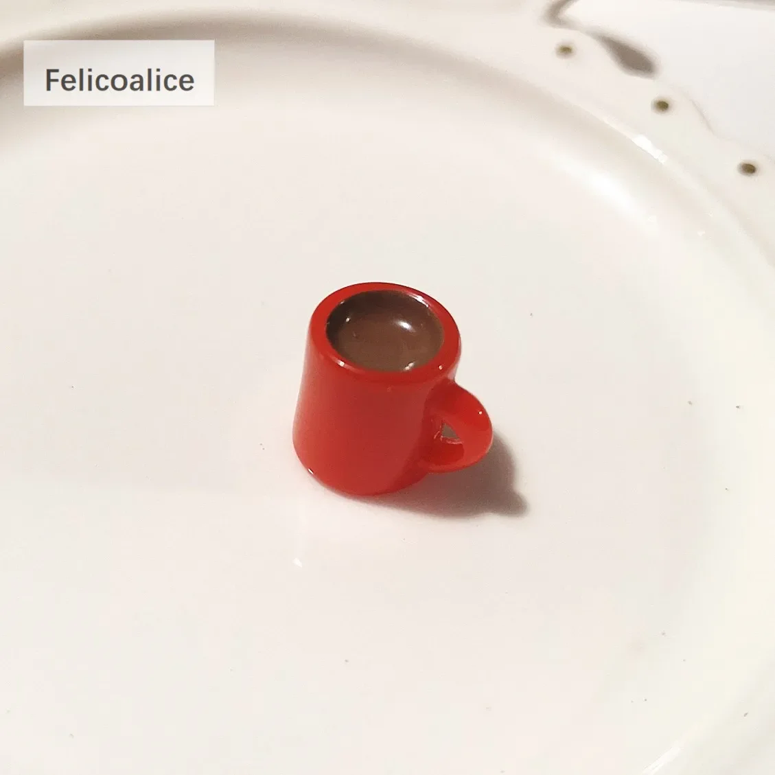 1:6 10 stücke Puppenhaus Dekoration Zubehör Mini Lebensmittel Kaffee Trinken Eis Wein Tasse Flasche für Puppe DIY Küche spielzeug – Detail 6