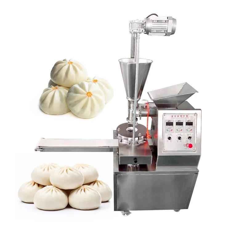 Steamed Momo Bao Buns Making Machine Automatic Steamed Bun Baozi Momo Machine Soup Dumpling Machine Stainless Steel