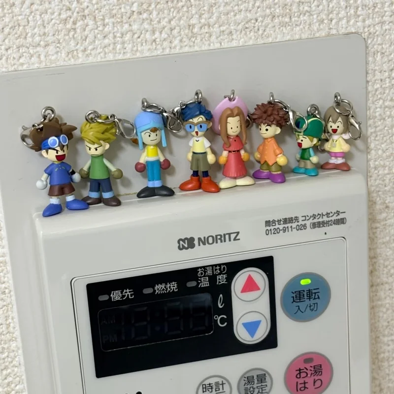 Bandai Digimon Adventure Gashapon Keychain Volume 2 4Cm Character Figure Backpack Bag Pendant Hanging Decoration For Adult