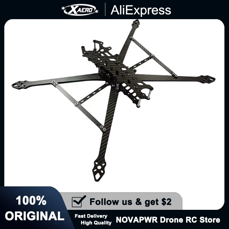 

Комплект рамы из углеродного волокна DF7 PRO для FPV-дрона 7/10/13 дюймов, подходит для системы DJI O3 и HD, детали квадрокоптера дальнего действия для фристайла