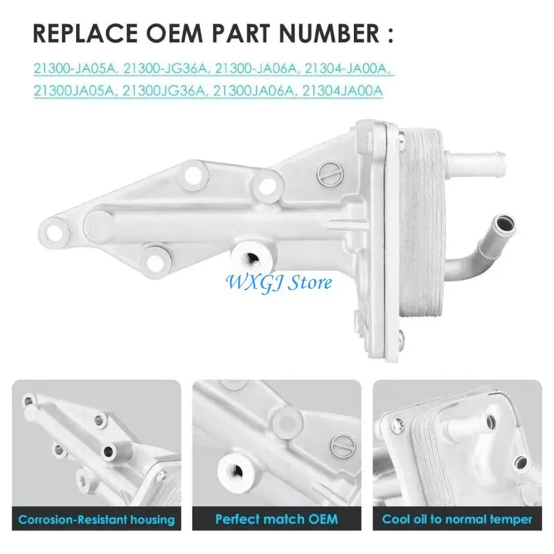 

37JE Replace Engine Oil Coolers Adapter Assy for Altima Sentra 2.5L 21300-JA06A