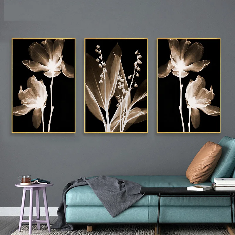 Abstract Black and White Flowers Diy,Diamond Embroidery,5D,Diamond Painting,Stitch Cross,Mosaic,Triptych,Art,Rhinestone ML1543