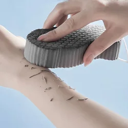 Éponge de bain exfoliante pour livres corporels, dissolvant de peau à fréquence, masseur de livres, brosse de douche, éponge à éplucher magique