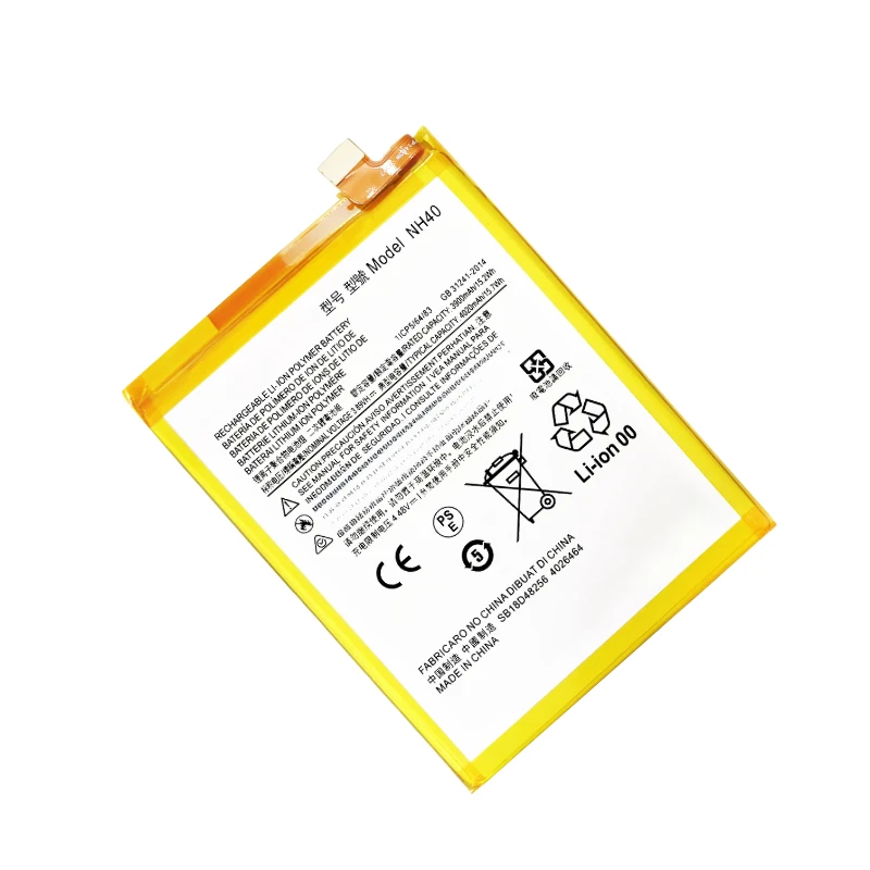 3.89V 4020mAh NH40 Mobile Phone Battery For Motorola For MOTO E22 E22i Phone Batteries + Tools High Quality