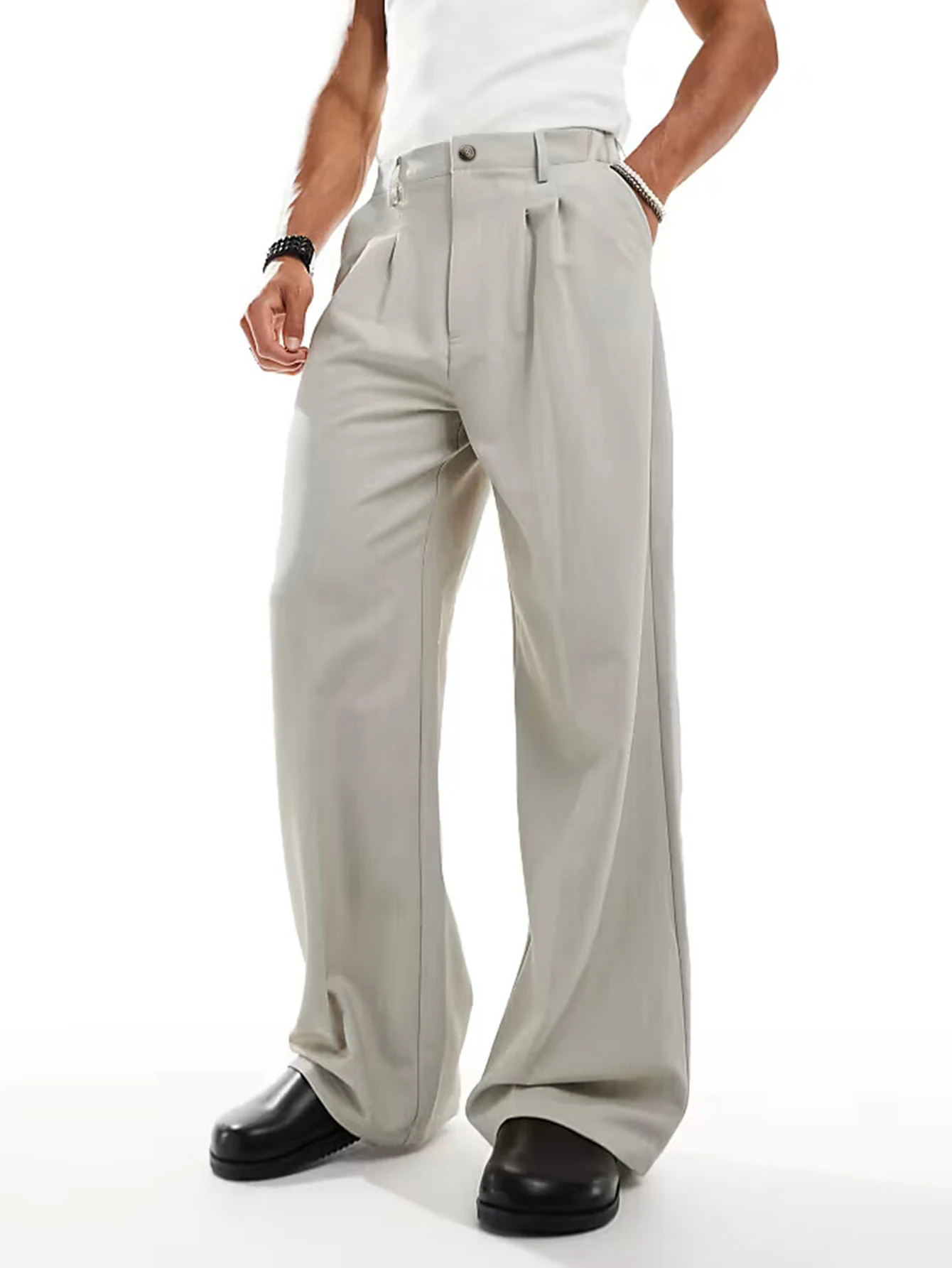 

Мужские дизайнерские классические брюки, модные повседневные деловые брюки, элегантный эффект драпировки, модные деловые брюки