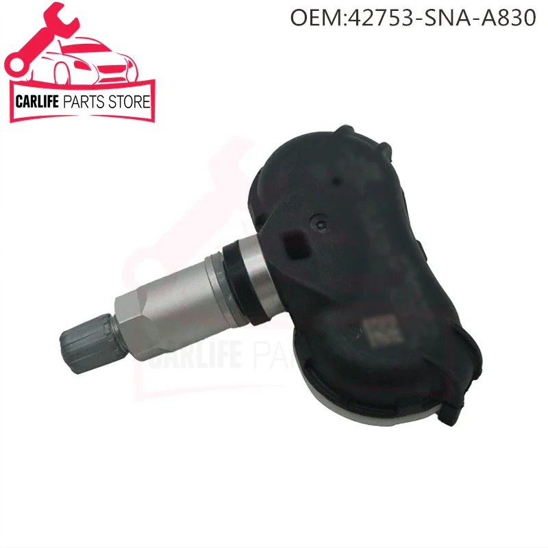 New 42753-SNA-A830 Car Tire Pressure Sensor TPMS 315MHz For Honda Civic CRZ Fit Insight Odyssey Element Acura CSX  42753-TR3-A81