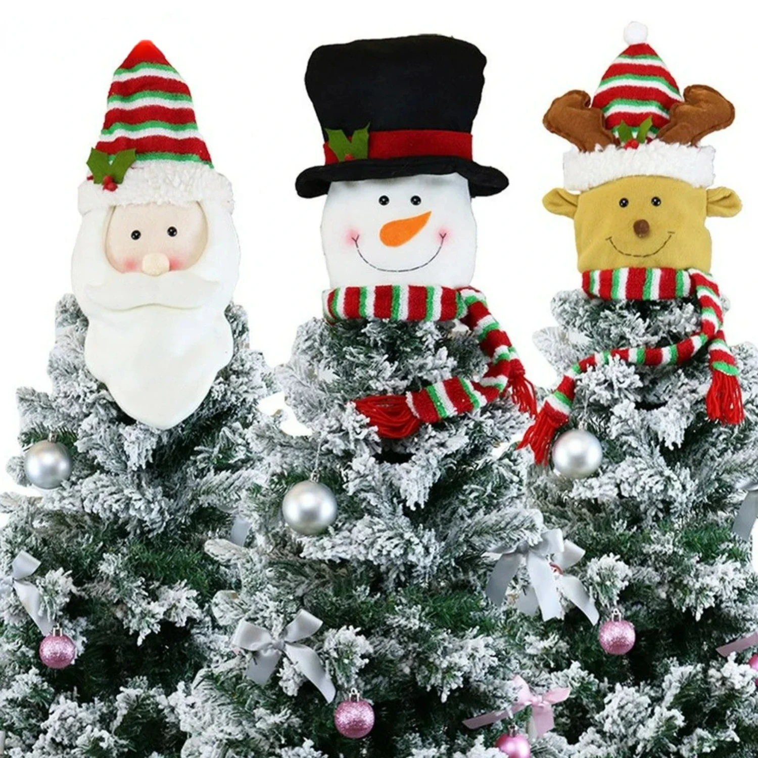 

Christmas Tree Topper Ornament for Xmas Holiday - Santa Claus Snowman Elk dp.documentElement.removeChild(wrap); Winter Party Dec