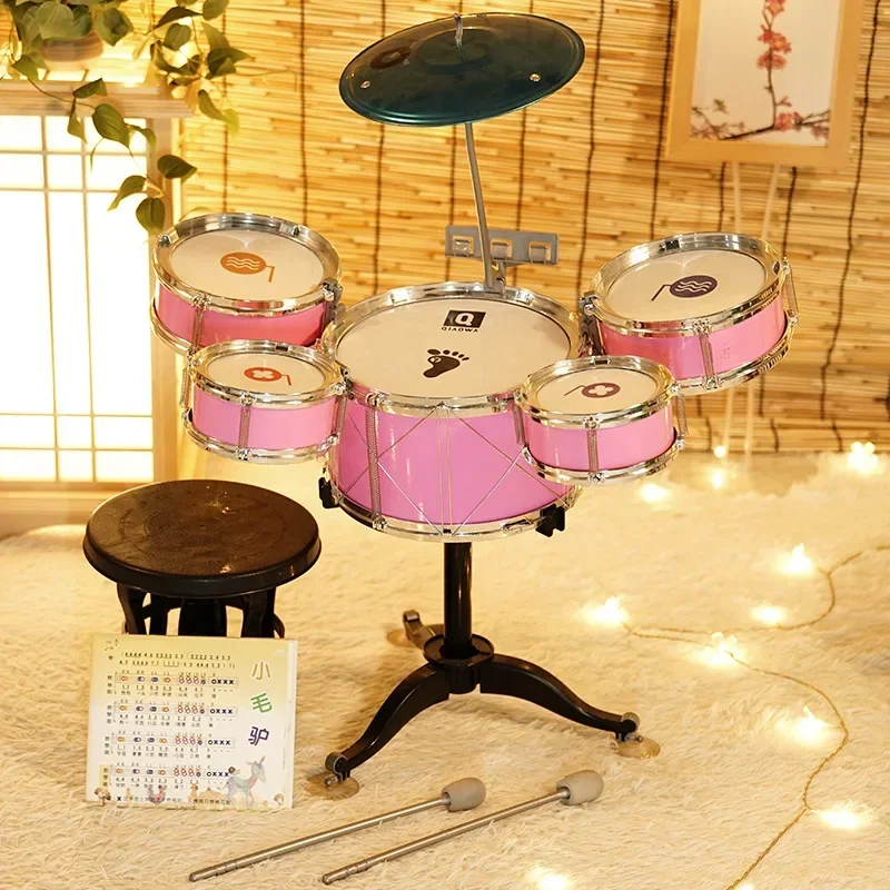 Children's Toys Enlightenment Education Drum Set/Puzzle/Concentration/Ear Sensory Teacher