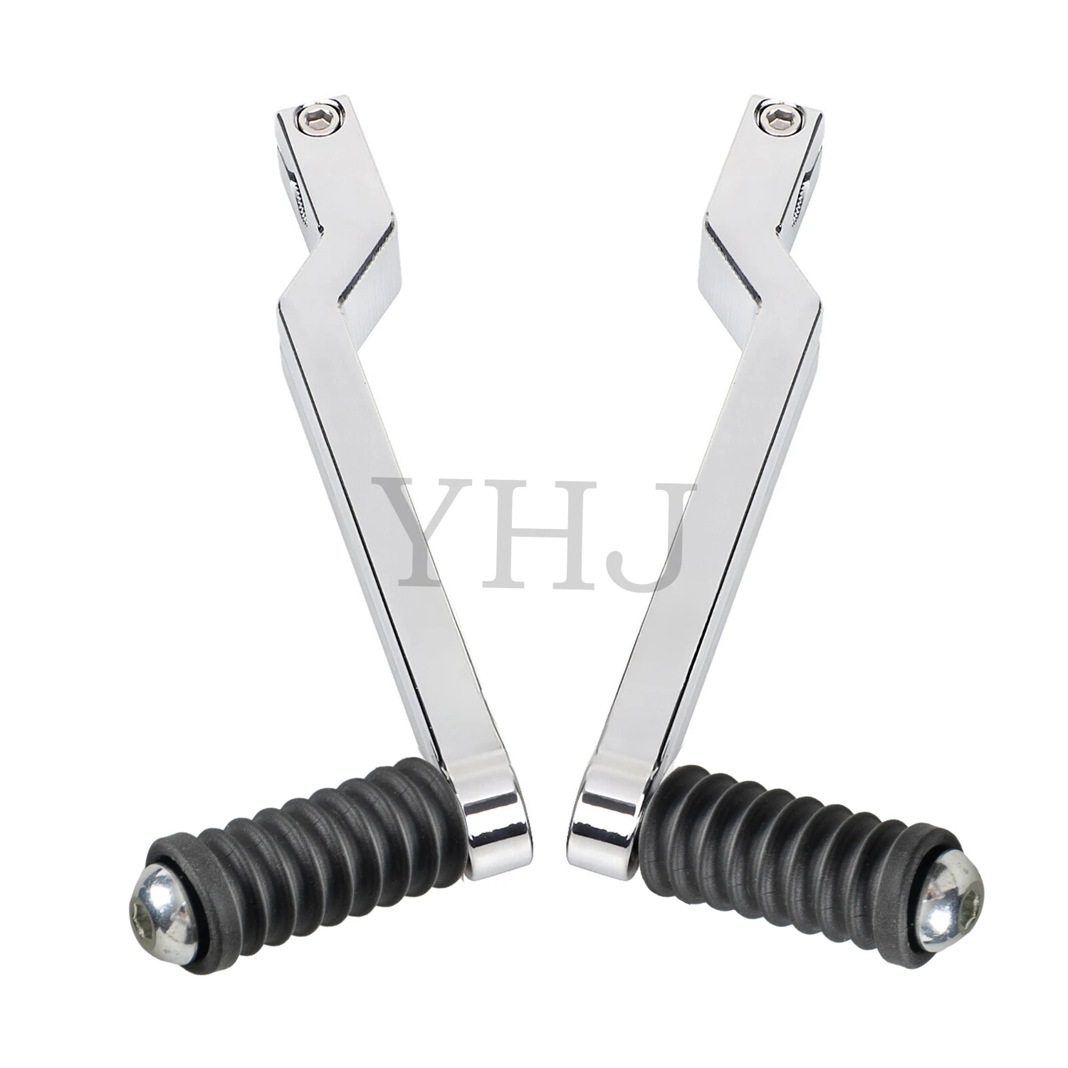 

Aluminum Heel Toe Footrest Gear Shift Lever w/Shifter Peg For Harley Motorcycle FL Softail Touring Electra Street Glide Trike