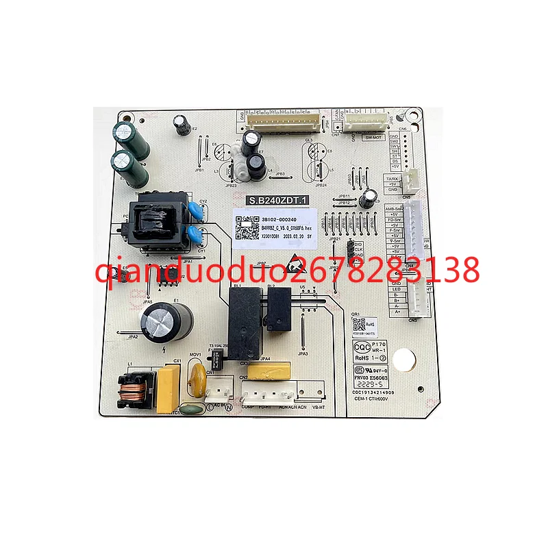 

Подходит для компьютерной платы холодильника TCL BCD-509WEFA1, основная плата 3B102- 000240 управление