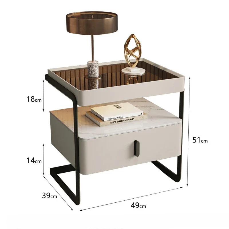 Chest Of Drawers Chests Nightstands Luxury Bedside Table Modern Furniture For Living Room Bedroom Comfortable Economic Unique