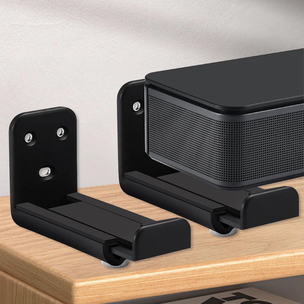 

Sound Bar Mounting Bracket Universal Soundbar Speaker Wall Holder Drywall Sound Bar Wall Bracket for Samsung Vizio LG for Bose