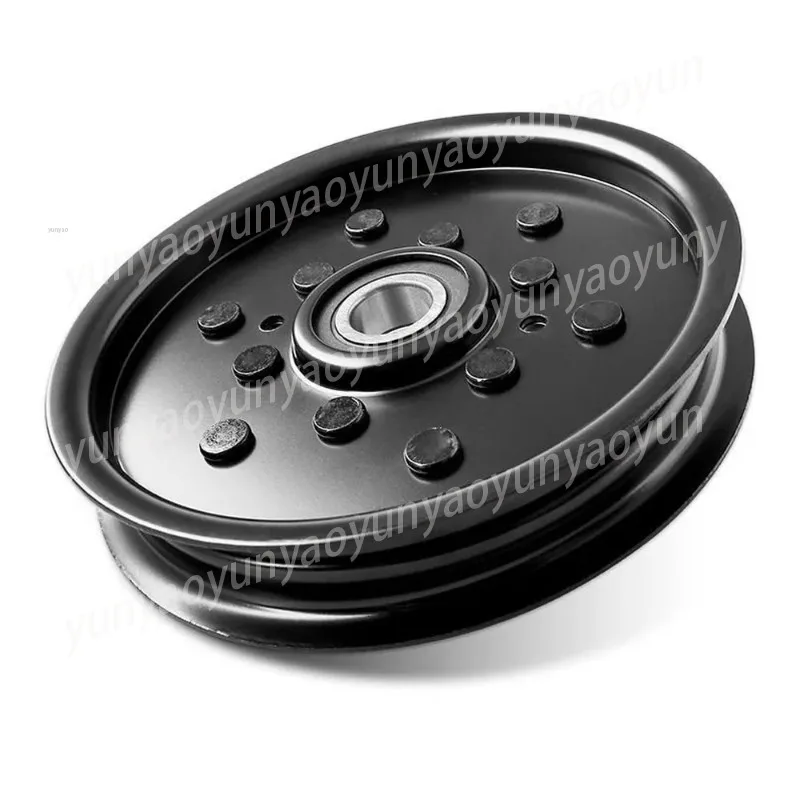 

1pcsLawn Mower Single Slot Black Plated Pulley for(AM106627) 1 Pcs