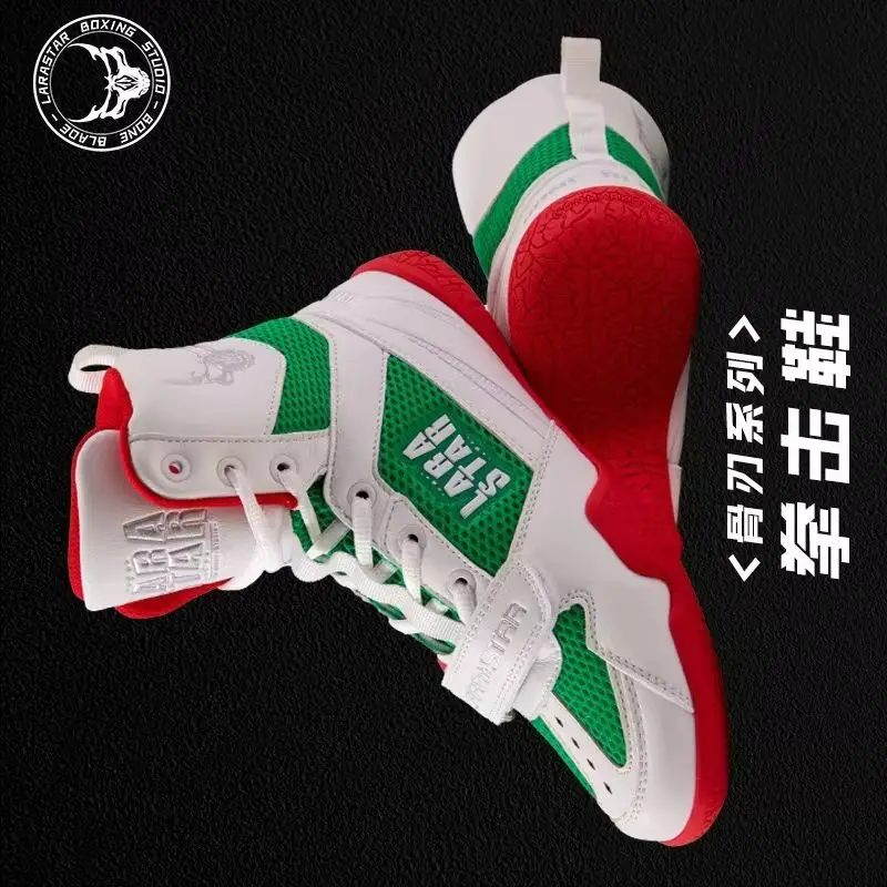 

Лидер продаж 2024, мужские борцовские ботинки, брендовые дизайнерские боксерские ботинки, мужские дышащие боевые ботинки, тренировочная обувь для спортзала, большой мальчик