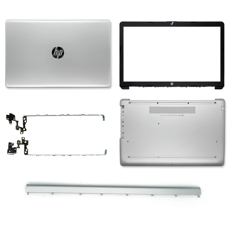 

New Original Laptop/LCD Back Cover/Front Bezel/Bottm Case /Hinges For HP Pavilon 17-BY 17-CA Top Case Serise Silver