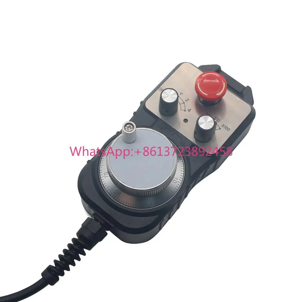 Universal CNC 4 Axis MPG Pendant Handwheel with Emergency Stop