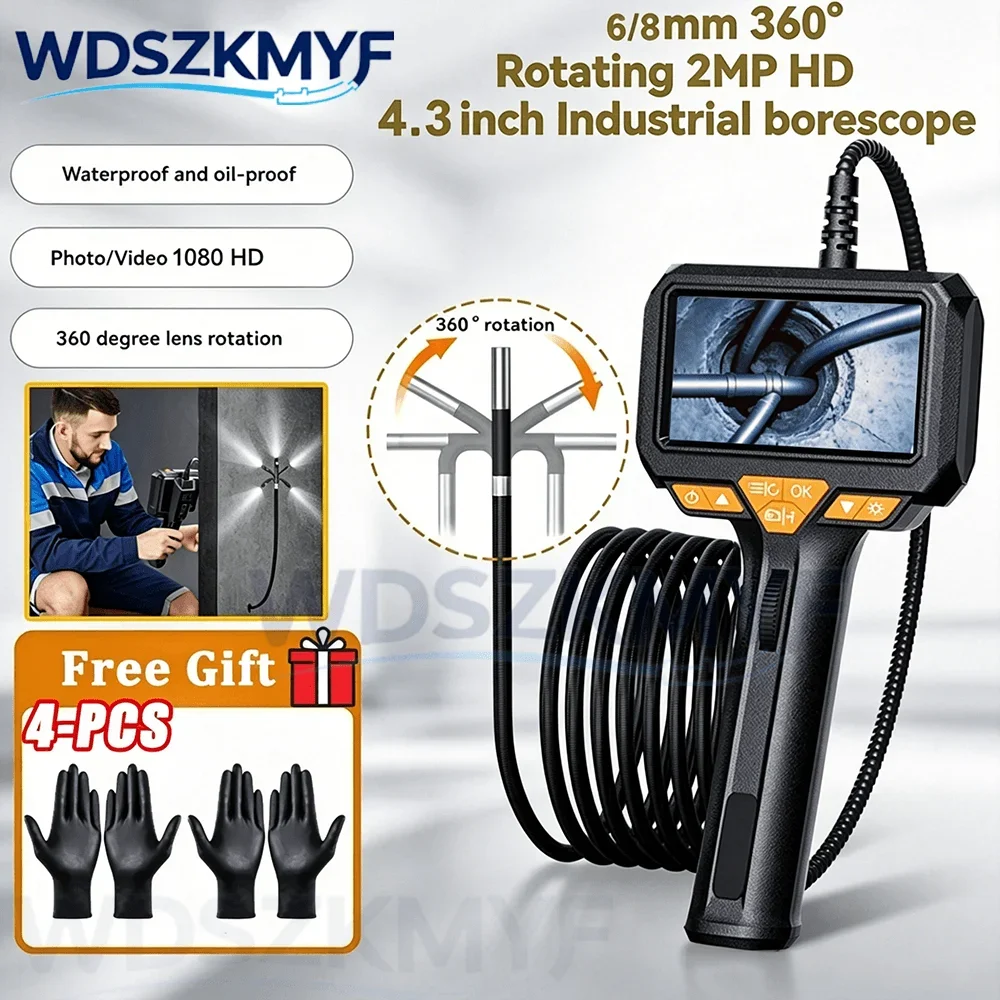 360-°-camera-endoscopique-industrielle-bidirectionnelle-objectif-hd-200w-6-8mm-inspection-des-tuyaux-de-voiture-ecran-43-pouces-objectif-articule-etanche-ip67