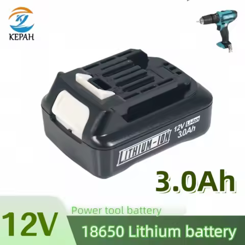 NEW 12V Tools Batteries 3.0Ah 18650 Li-ion Battery For Makita 10.8V/12V BL1021B BL1041B BL1016 BL1015 BL104 DF331D