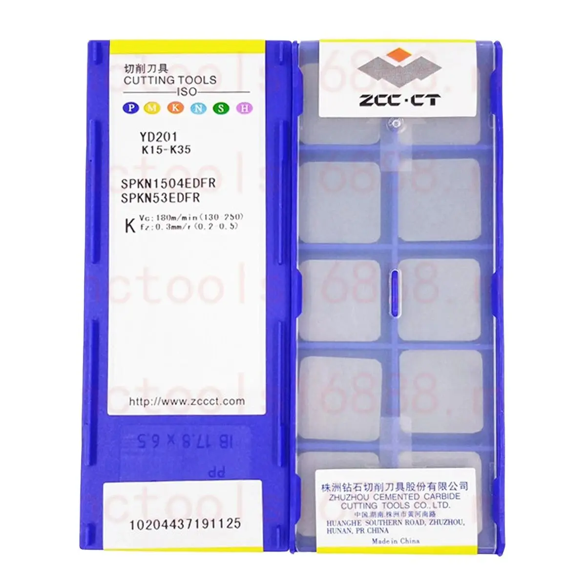 ZCC.CT SPKN1203EDFR EDFR EDSKR SPKN1504EDFL EDSKR EDTKR YD201 YBC302 YBG102 YBG212 YBG202 YBC301 Carbide Insert  SPKN Inserts