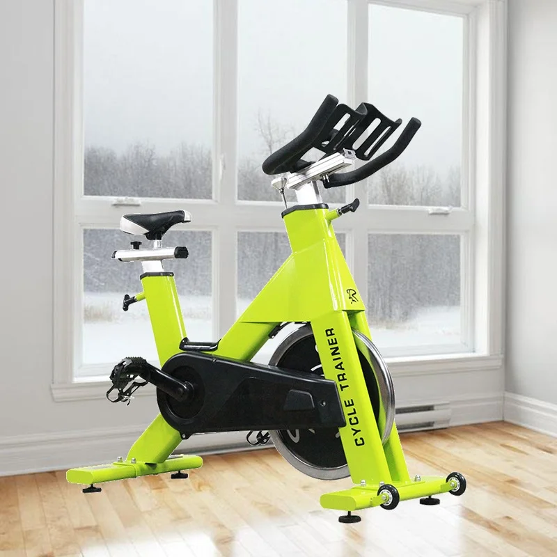 Shandong Factory Direct Supply Commercial Spinning Bicycle Silent Belt Exercise Bike Gym Home Use Magnetic Brake