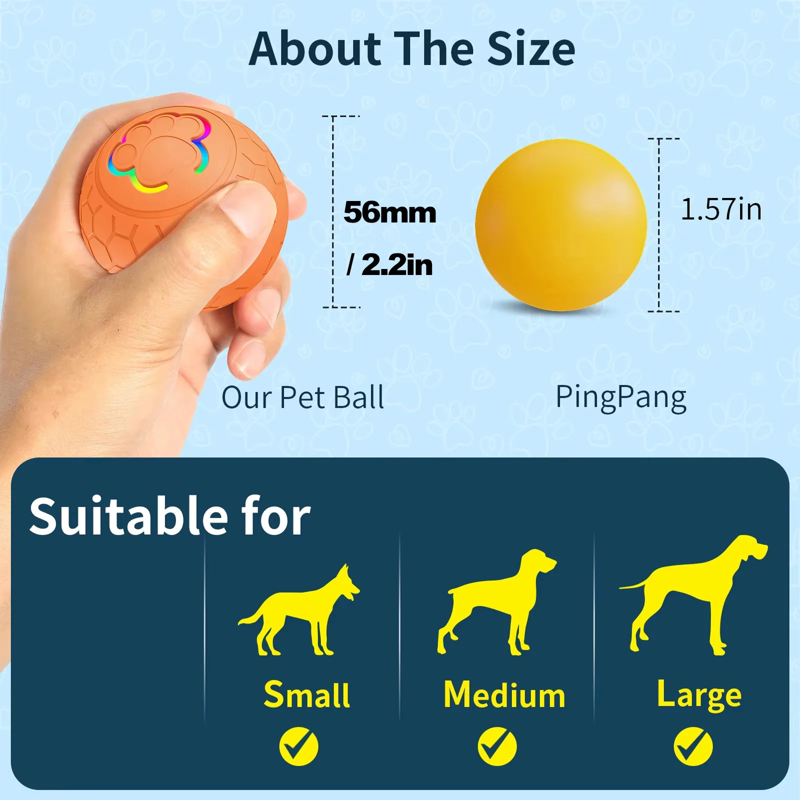 Interactive Smart Pet Ball 6
