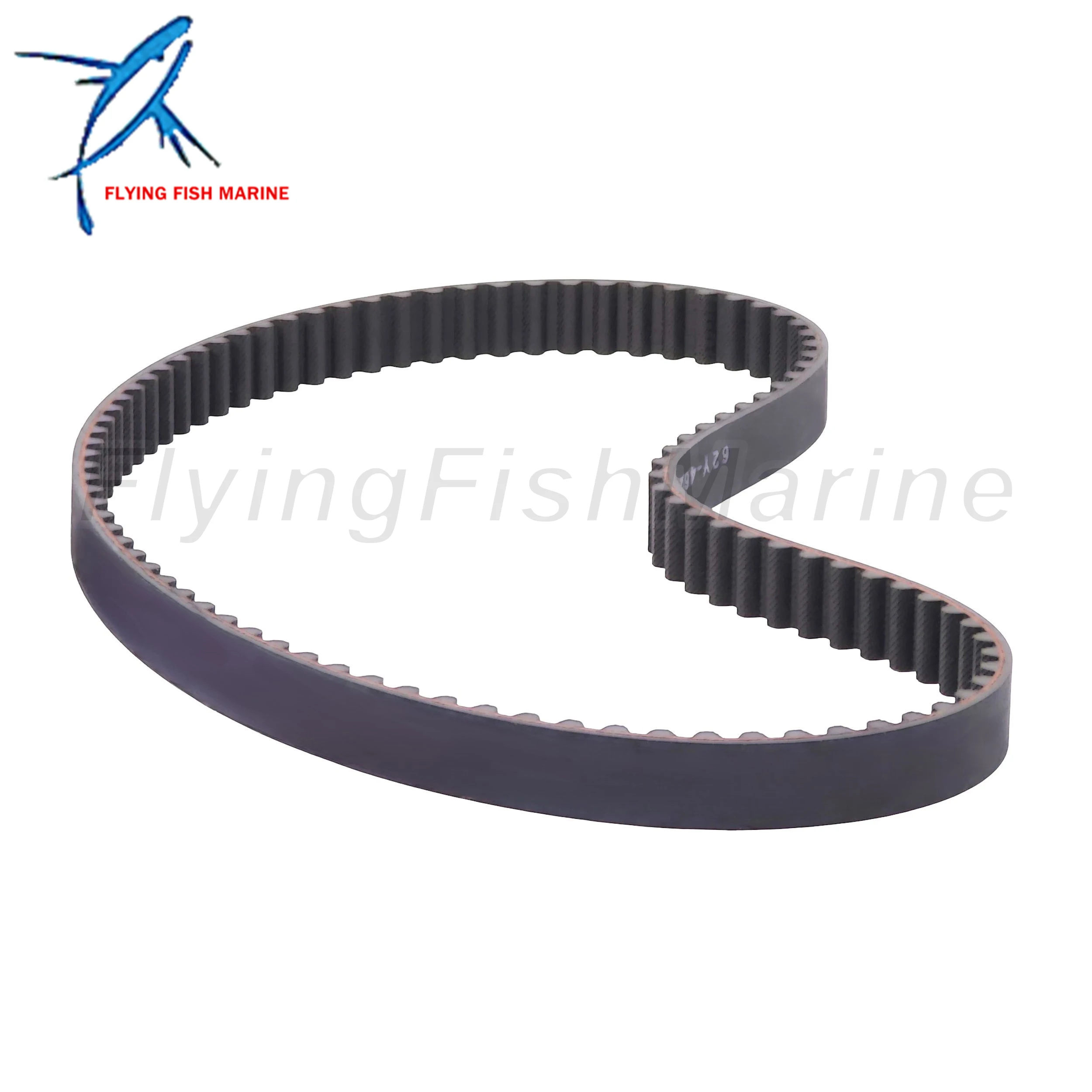 

Outboard Motor 62Y-46241-00 18-15144 Timing Belt for Yamaha 40HP 50HP 60HP F40A F50A FT50B FT50C F60AFT60B, 825109 for Mercury