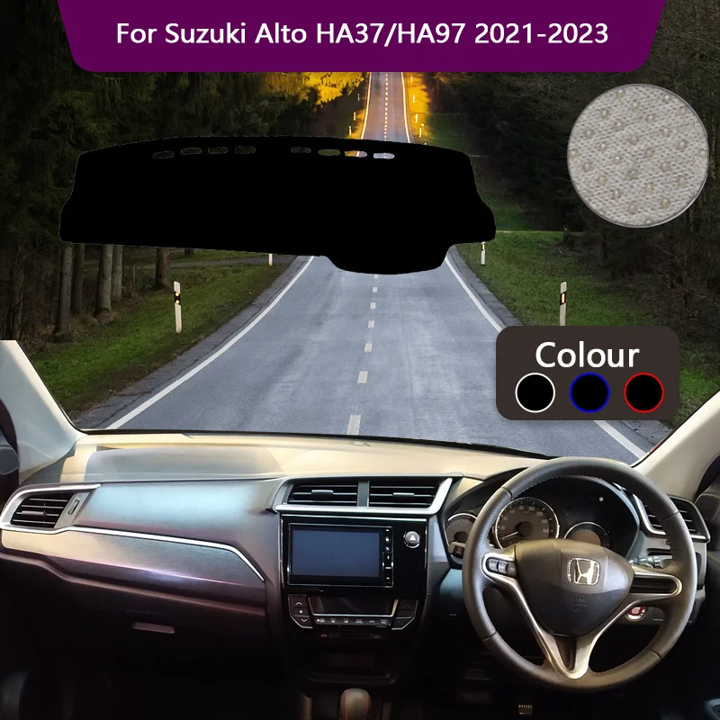 Dashboard Carpet Dashmat for Suzuki Alto Ninth generation HA37/HA97  Liner Sunshade Anti-dirty Anti-sun Sticker Pad Accessories.