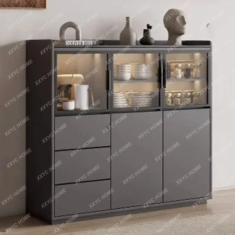 XX Modern Wood Wine Cabinet Storage Commercial Shop Luxury Whiskey Display Bar Cabinet Restaurant  Trendy Furnit