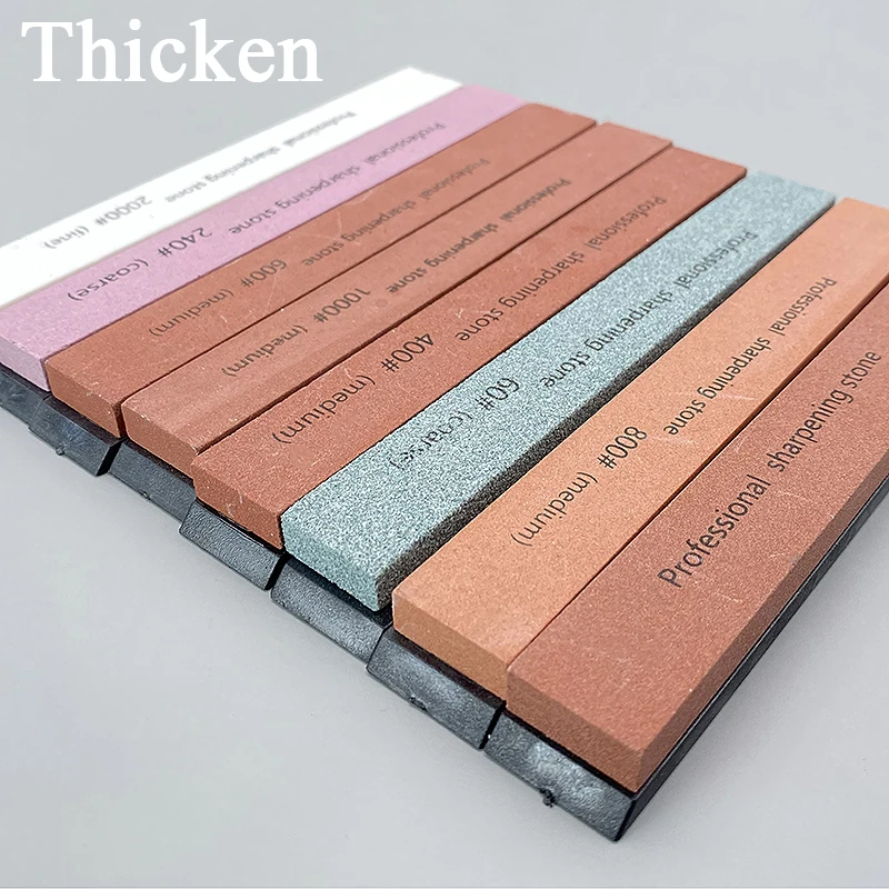 3000# Thickened Whetstone Sharpener Kitchen Sharpening System Quick Professional Household Knife Sharpening Stone Apex Tools Set