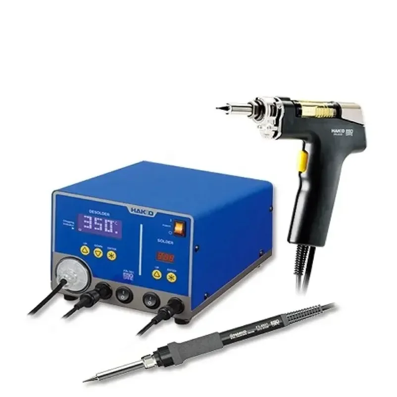 Digital Repair System FR701 ORIGINAL 2-Port Soldering Iron Desoldering Tool Lead Free ESD FR-701 2-in-1 Rework Station