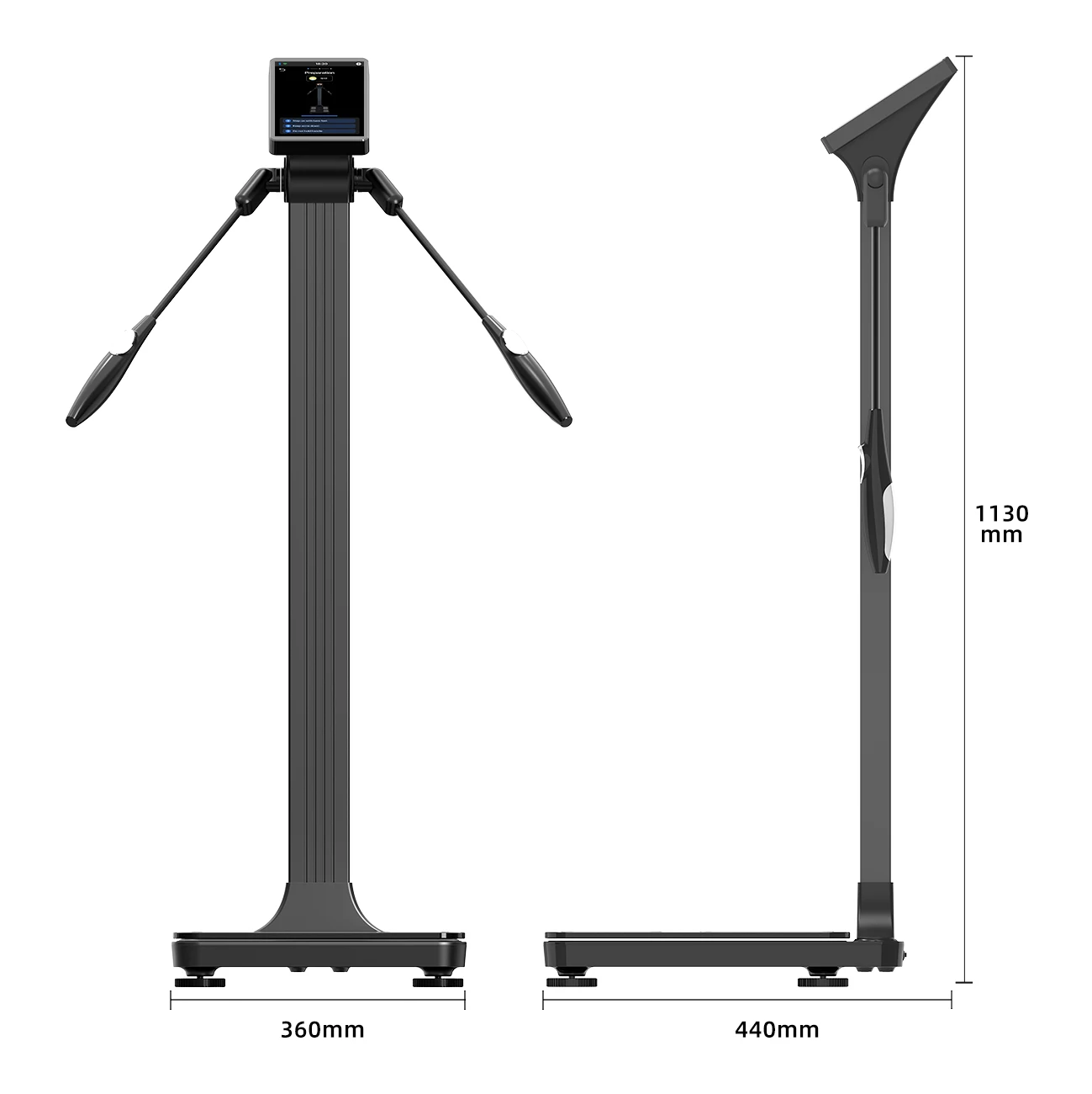 Unique new body weight scale, rechargeable body fat analysis scale, suitable for weight measurement, schools, hospitals, doctors