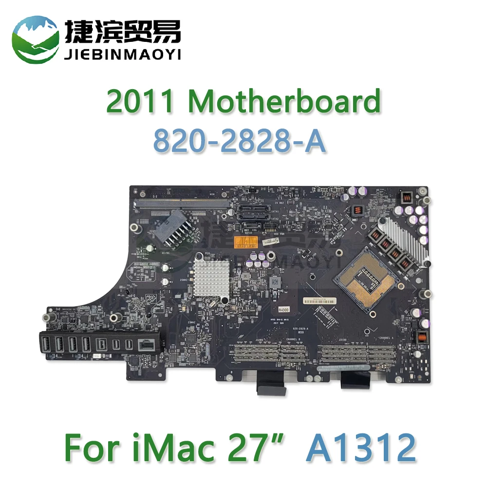 

Original A1312 Motherboard For iMac 27'' Mid 2011 MC814LL MC813LL 820-2828-A Logic Board System Replacement Tested 661-5950