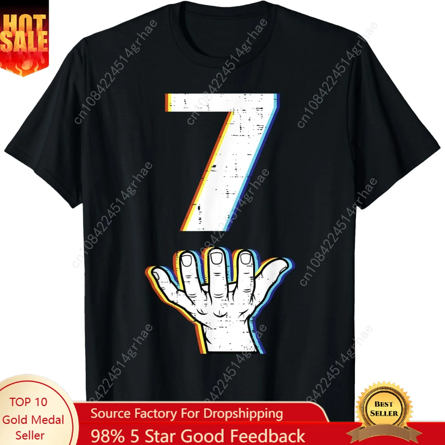 

Number 7 Matching 67 Meme Halloween Costume Men Women Kids T-Shirt