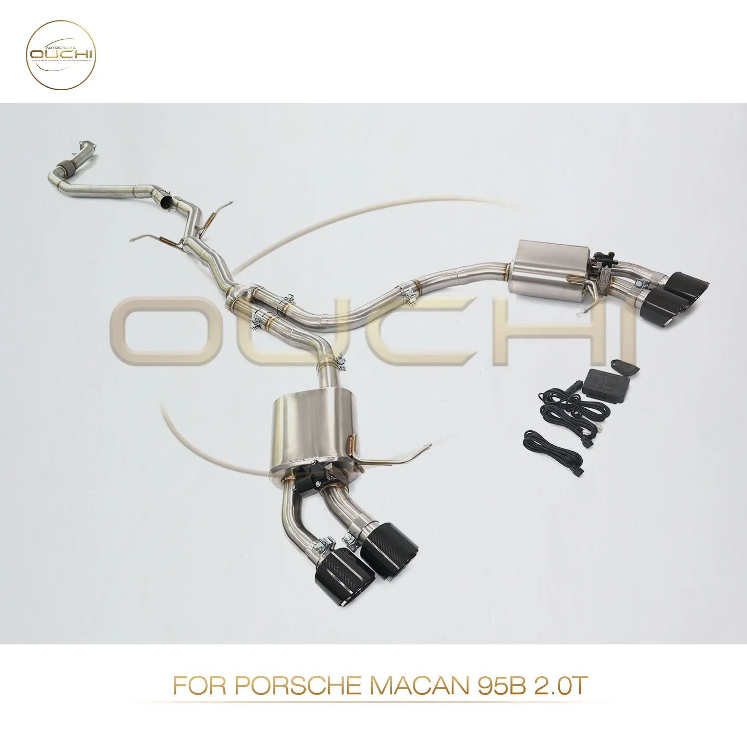 

Performance Racing Exhaust for Porsche Macan 95B 2.0T Aggressive Sound Deep Loud Stainless Steel Easy Installation