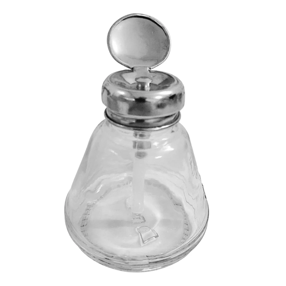 Bouteille dissolvant de vernis à ongles de 150Ml, distributeur à pompe à pression facile avec paille étendue, assure un usage complet, aucun déchets, conception Portable