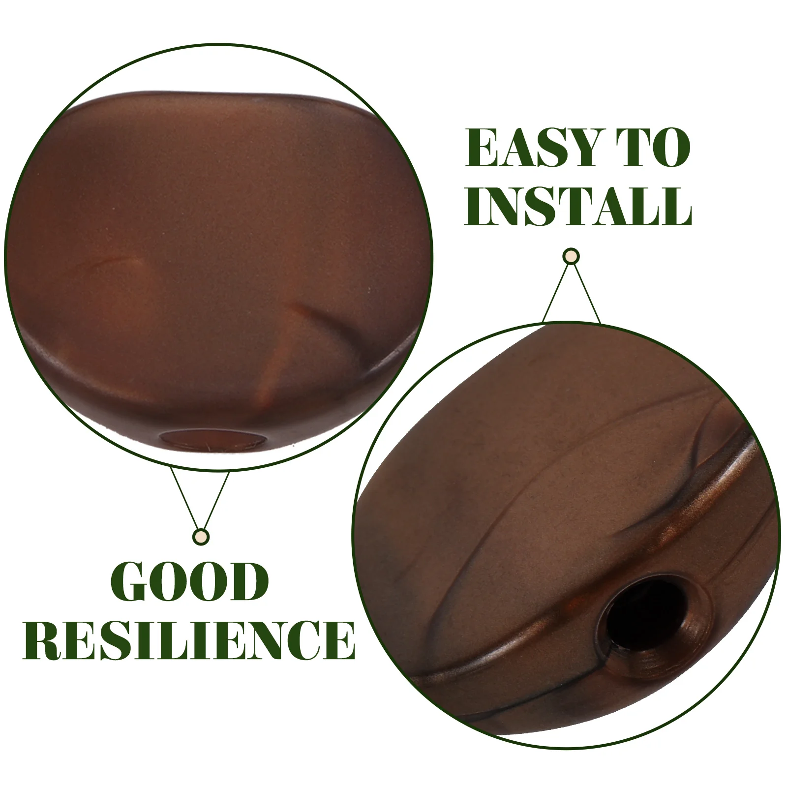 

6 Pcs Replacement Bass Knobs Guitar Electronic Tuning Paddles Electric Tone Acoustic Plucker