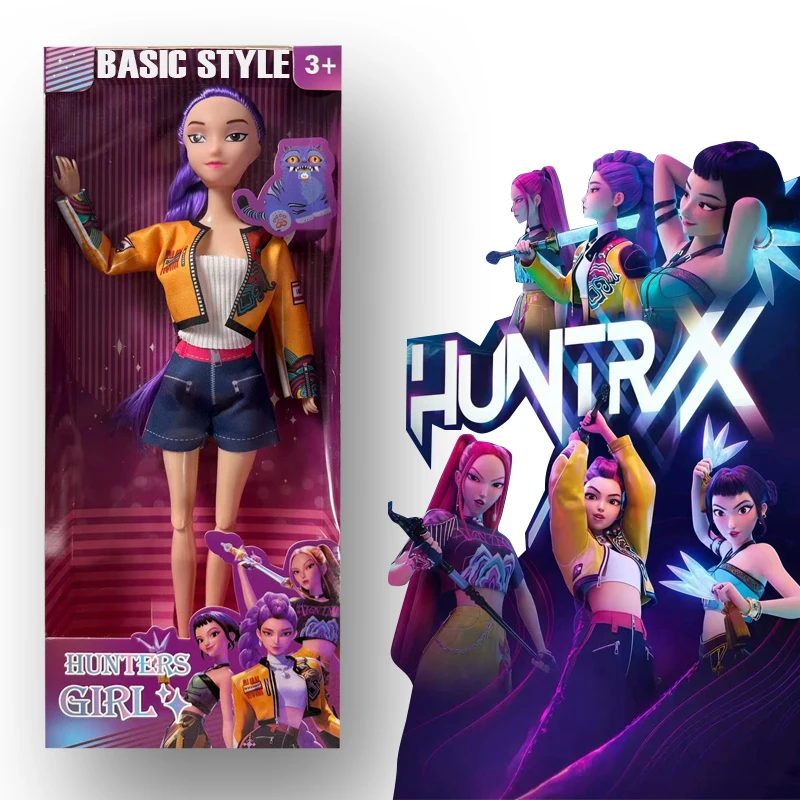 

Kpop Demon Hunters Basic Falcon Girl Group 3 шт. куклы превосходный модный прочный бестселлер подарок для фанатов