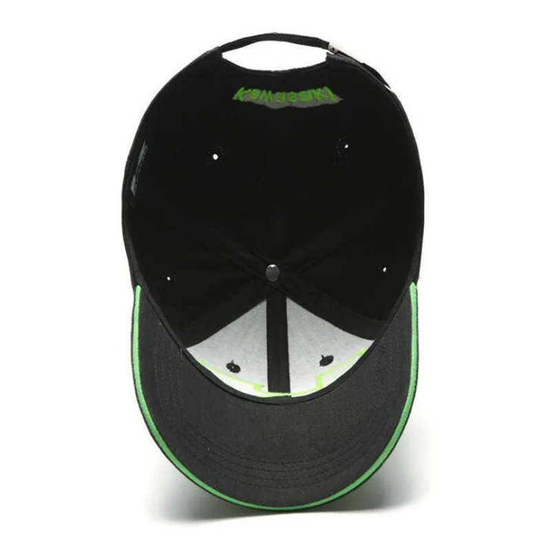 Kawasaki Fashion Baseball Caps  Embroidery Sunscreen Hat Snapback Hats Adjustable Outdoor Sports Caps Hip Hop Hats for Men Women