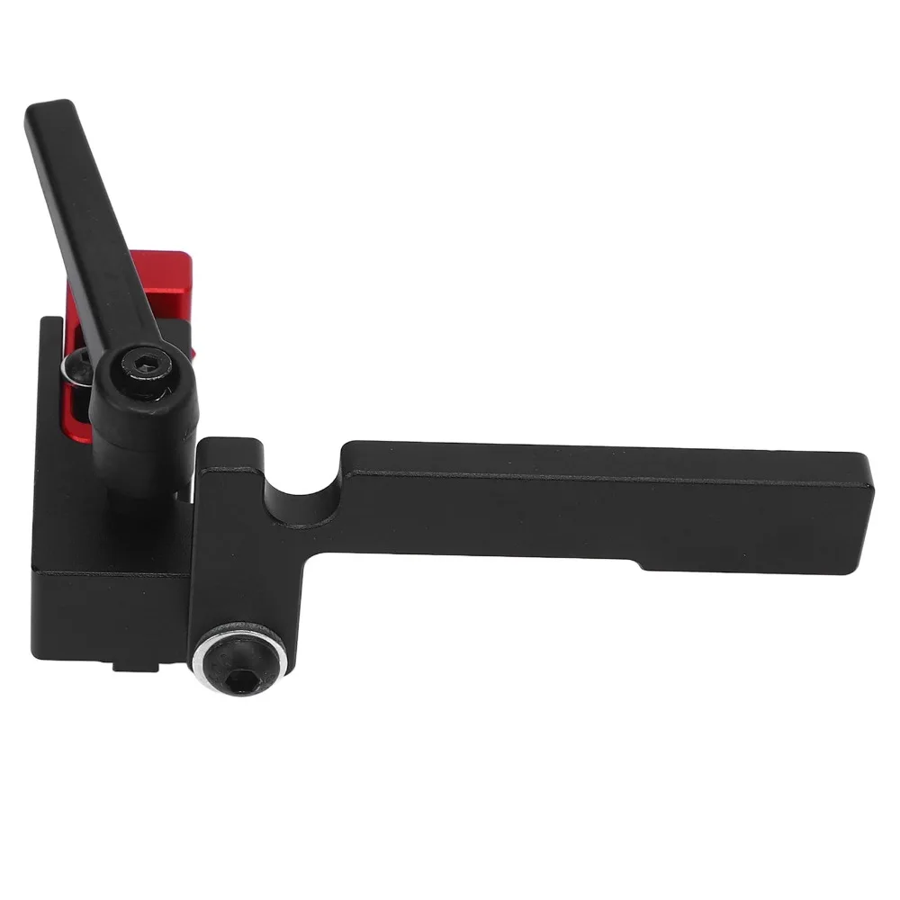 Aluminum Alloy Miter Track Stop 75 Type Secure Design T Track Flip Stop Sliding Connector Precision Machined